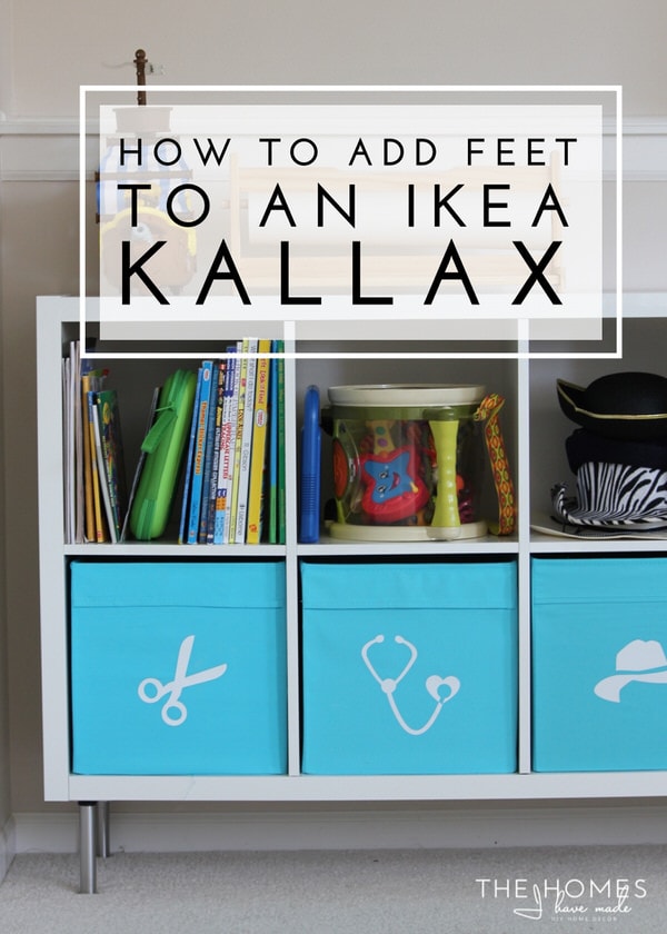 How to Add Feet to a Kallax 01