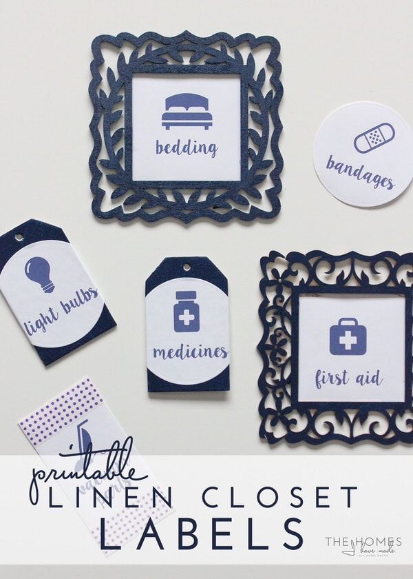 Labeling in the Linen Closet (with FREE printable labels!) The Homes I Have Made