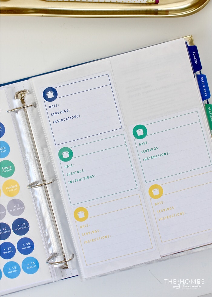 Streamline Meal Planning and Grocery Prep with an All-In-One Recipe Binder