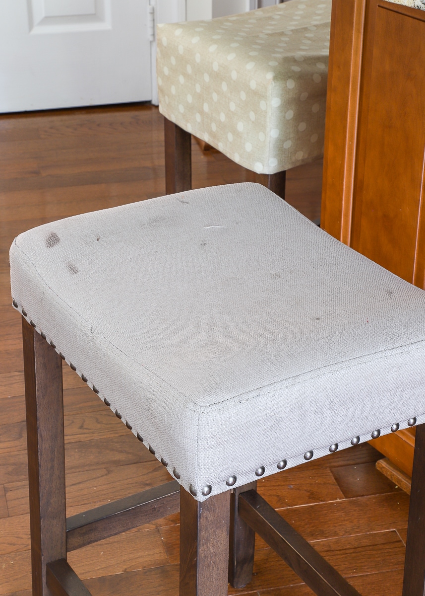 Easy Diy Barstool Slipcovers The, How To Make Removable Bar Stool Covers