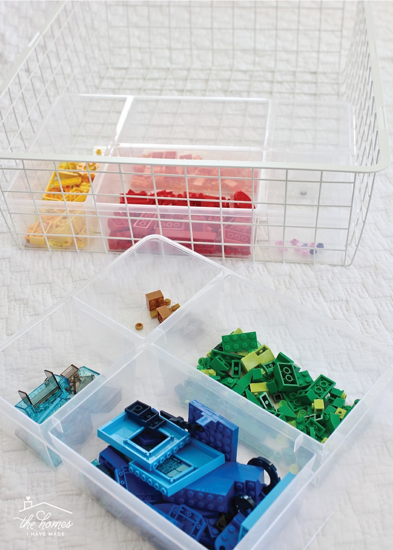 Plastic Storage Organizer for Lego Box Kids Child Toy Stackable