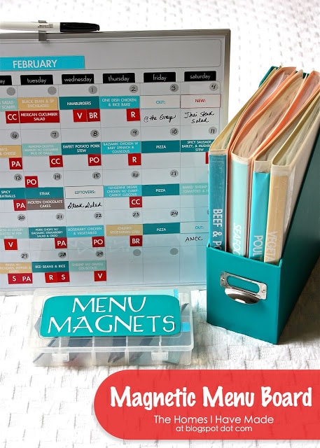Magnetic Menu Board - Part 1 | The Homes I Have Made