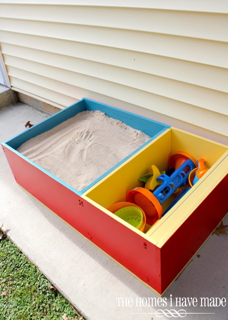 color-block sandbox