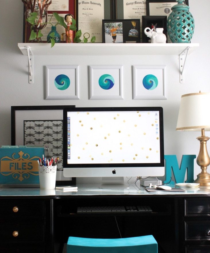 Office Desk Makeover Reveal The Homes I Have Made