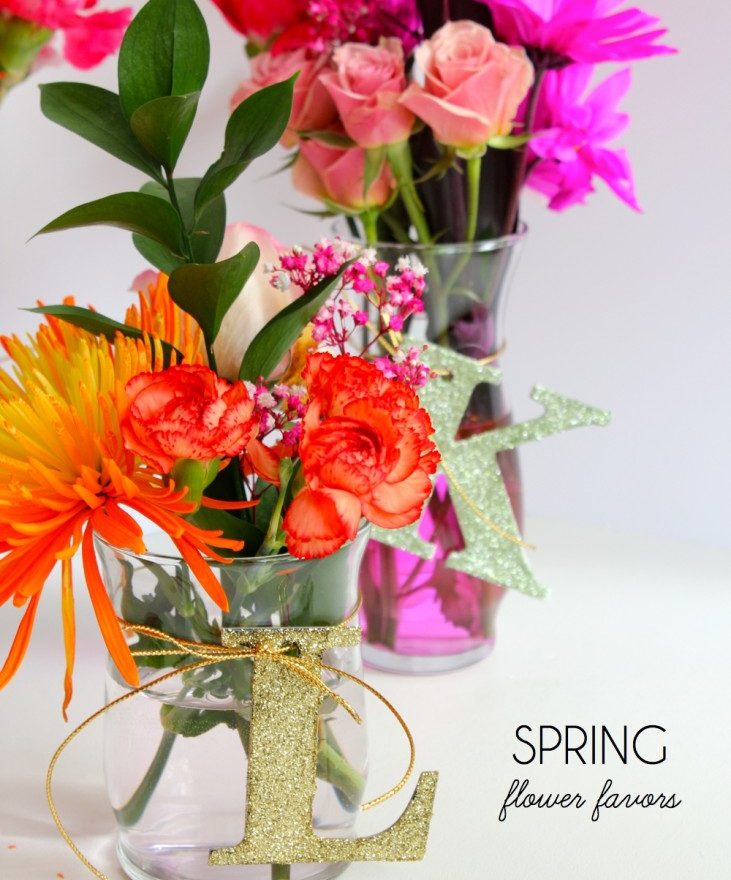 Spring Flower Party Favors The Homes I Have Made