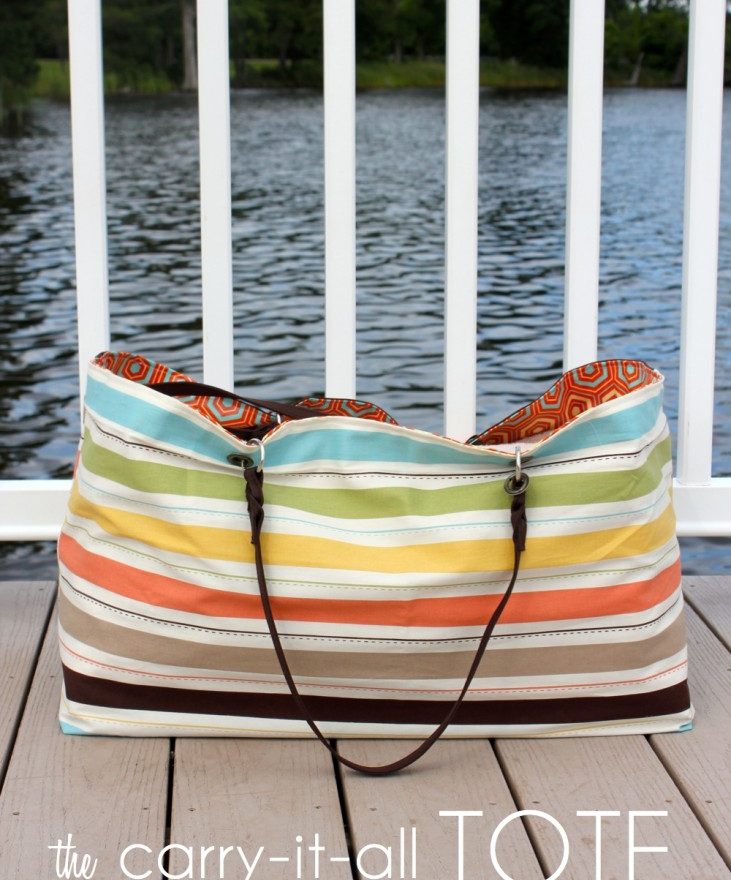 The Carry-It-Call Tote - @My Daily Bubble | The Homes I Have Made