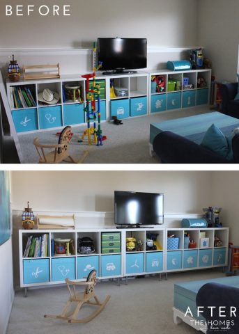 How To Add Feet to an IKEA Kallax - The Homes I Have Made