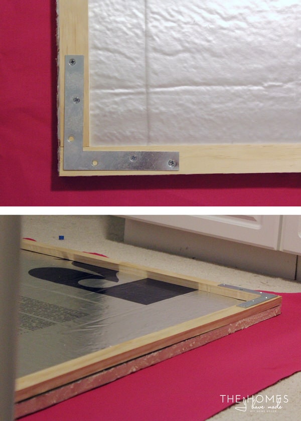 How To: DIY X-Large Pin Board (with acrylic surface!)