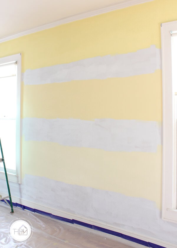 DIY Ombre Feature Wall Tutorial