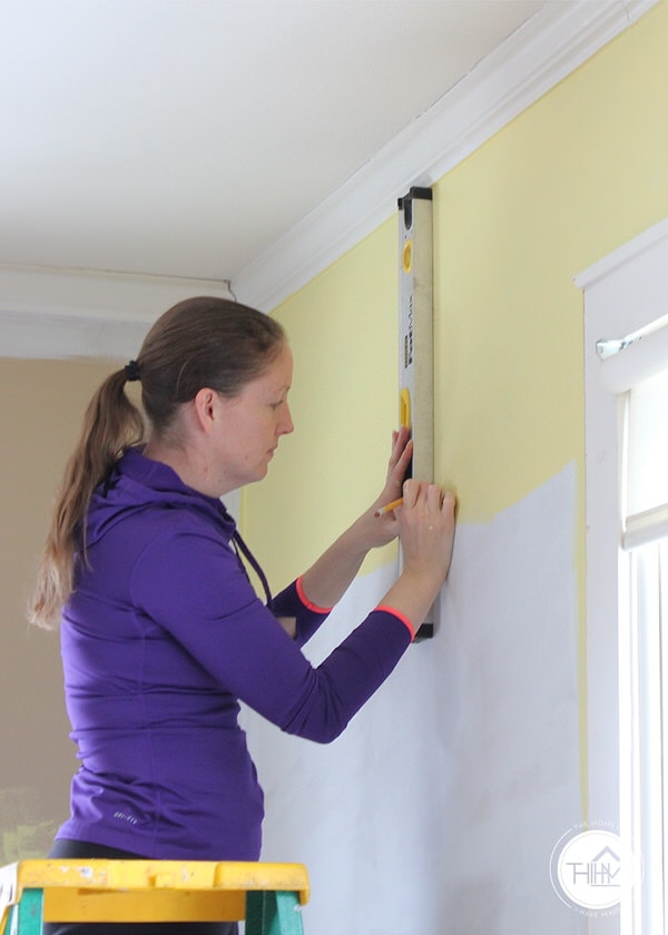 DIY Ombre Feature Wall Tutorial