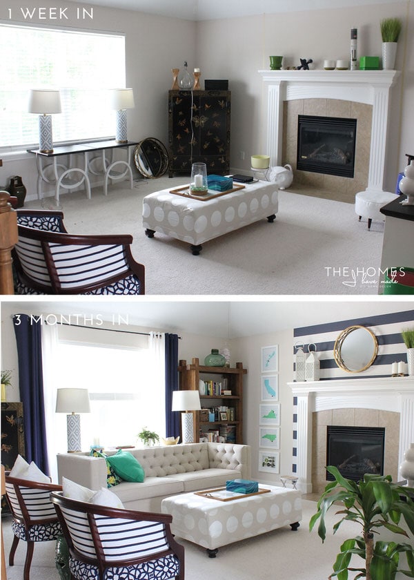 The Homes I Have Made - 6 Months In Home Tour - Living Room
