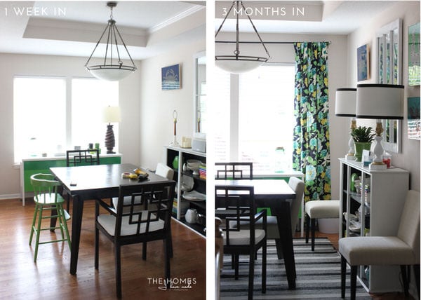 The Homes I Have Made - 6 Months In Home Tour - Dining Room