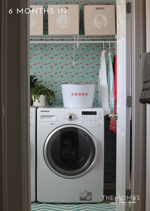 The Homes I Have Made - 6 Months In Home Tour - Laundry Room