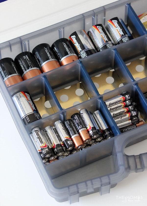 How to Organize Batteries