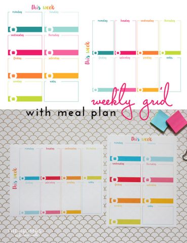 How I Organize My Week (with a Printable Weekly Schedule) - The Homes I ...