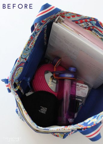 Organize This: Your Gym Bag - The Homes I Have Made