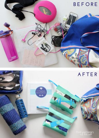 Organize This: Your Gym Bag - The Homes I Have Made