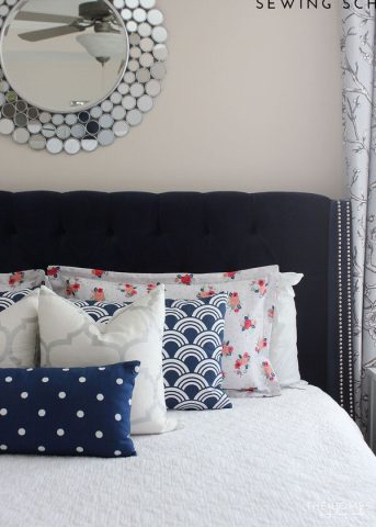 Home Decor Sewing School | How to Make a Pillow Sham - The Homes I Have ...