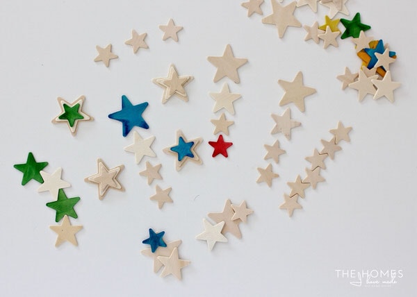 Celebrate the July 4th with this easy DIY Star Spangled Cake Topper!