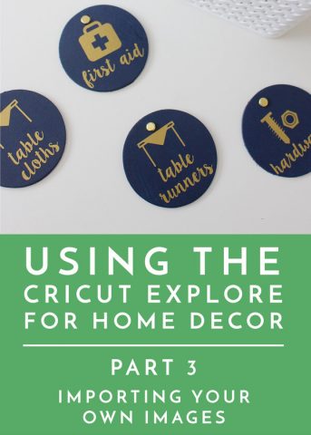One of the best features of the Cricut Explore is that you don't have to buy every image you want to cut! This tutorial shows you exactly how to import and cut your own images!