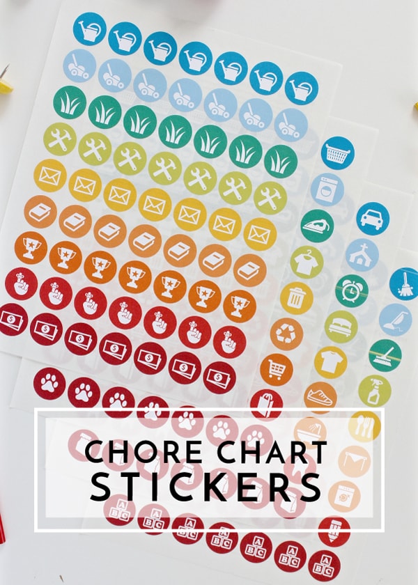 chore-chart-stickers | The Homes I Have Made