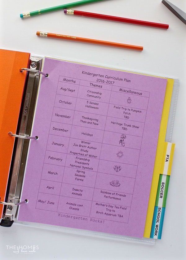 Are you already drowning in all the papers and forms that come home at the start of a new school year? Use this easy method to get them all in order!