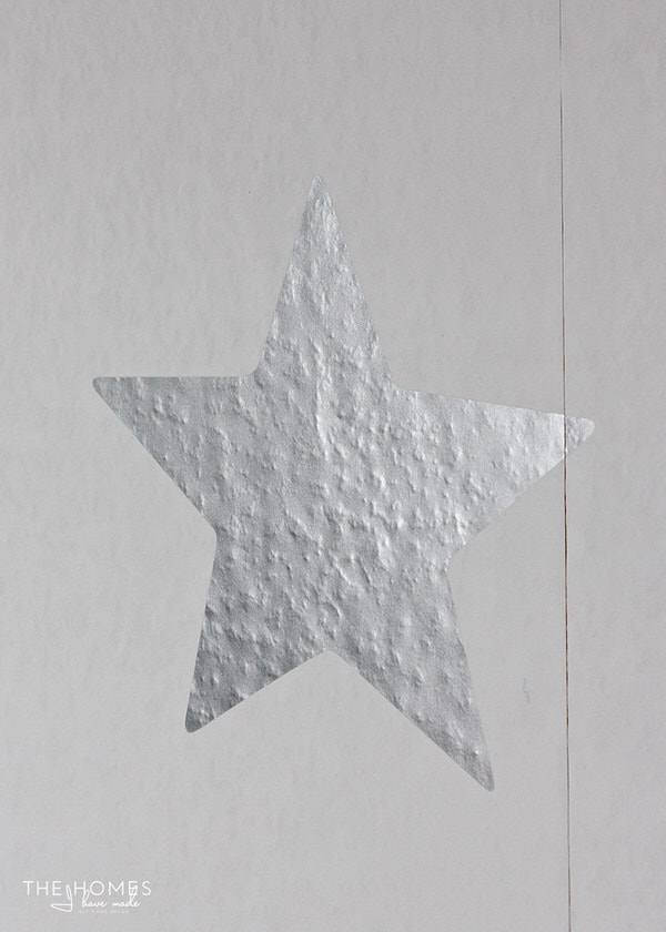star printed wallpaper textured walls