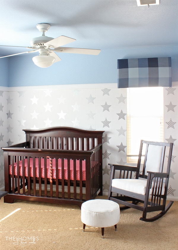 5 weeks to transform 1 room = The One Room Challenge | Come see how I am transforming this bland and boring rental bedroom into a super-star themed baby boy nursery!