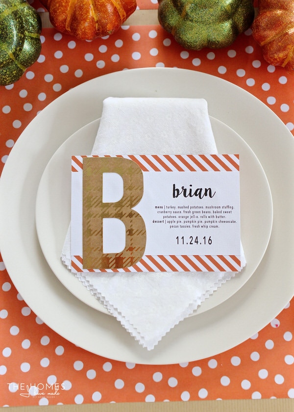 Some basic supplies and just a few minutes are all you need to whip up these 6 easy DIY Thanksgiving Place Card Ideas!