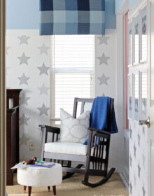 We transformed this boring bedroom into a Super Hero Nursery for our Baby Boy in just 6 weeks as part of the One Room Challenge. Click through to see all the DIY nursery details!