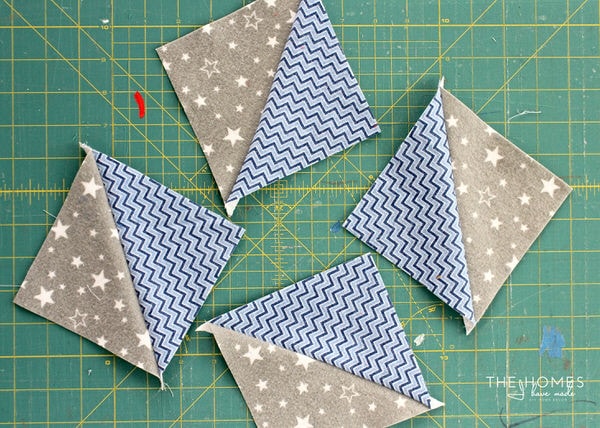 The Half Square Triangle is a quick simple quilting technique! This tutorial teaches you how to sew a HST which can be turned into fun and stylish quilts for anyone!