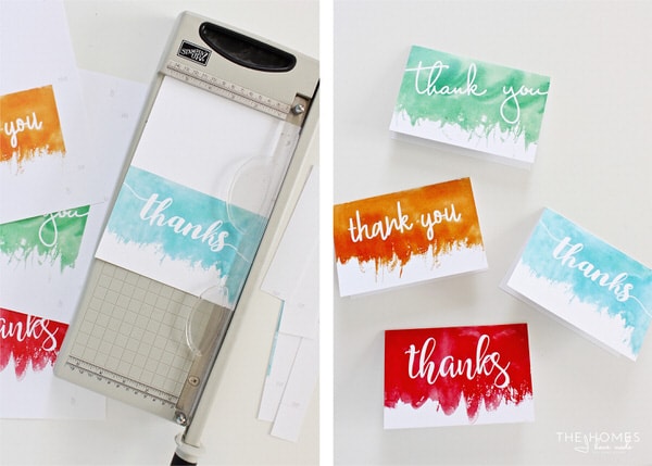 Keep track of all your gifts and corresponding thank you cards for every festive occasion using these colorful Printable Gift Trackers & Thank You Cards!