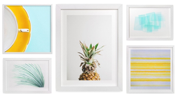 Looking to create a gallery wall in your home but don't know where to start? The endless options from Minted make it easier than ever to assemble a gallery wall you love!