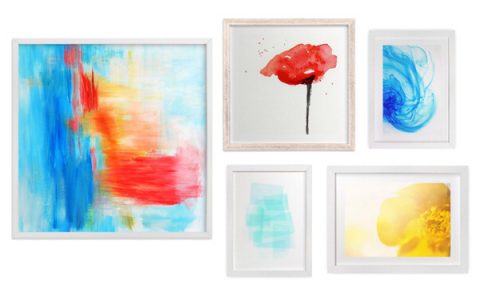 Tips for Creating a Gallery Wall with Art from Minted - The Homes I ...