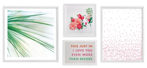 Looking to create a gallery wall in your home but don't know where to start? The endless options from Minted make it easier than ever to assemble a gallery wall you love!