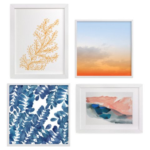 Tips for Creating a Gallery Wall with Art from Minted - The Homes I ...