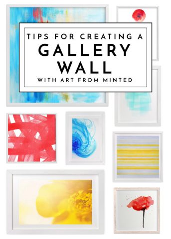 Tips for Creating a Gallery Wall with Art from Minted - The Homes I ...