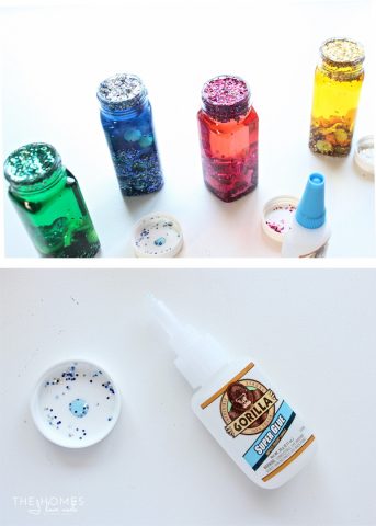 DIY Glitter & Bead Sensory Bottles for Baby - The Homes I Have Made