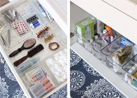 Creative Ways to Organize Bathroom Cabinets and Drawers - The Homes I ...