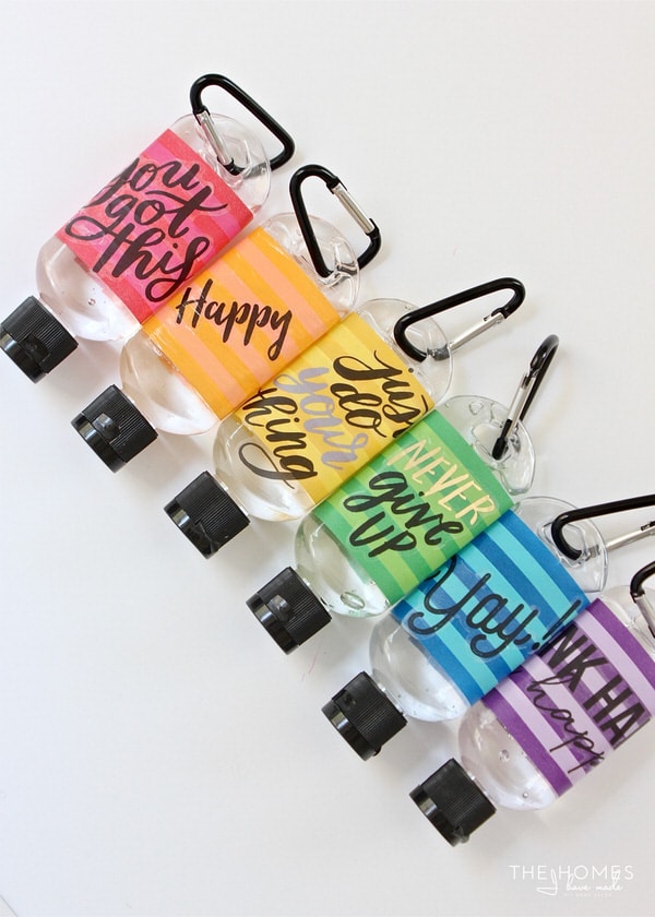 Get back-to-school ready with these fun and oh-so-simple DIY Hand Sanitizer Keychains!