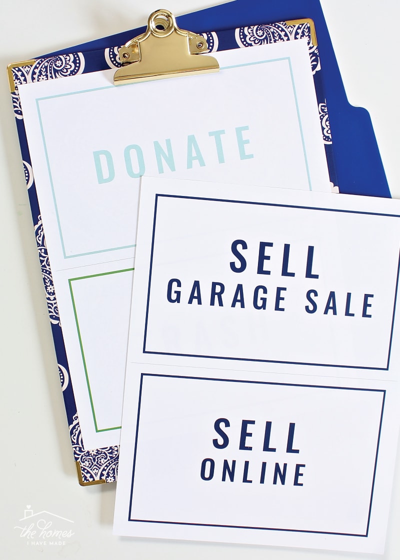 Half of decluttering is figuring out how to get rid of your unwanted items. Here are some things to consider when deciding if you should donate or sell your stuff!