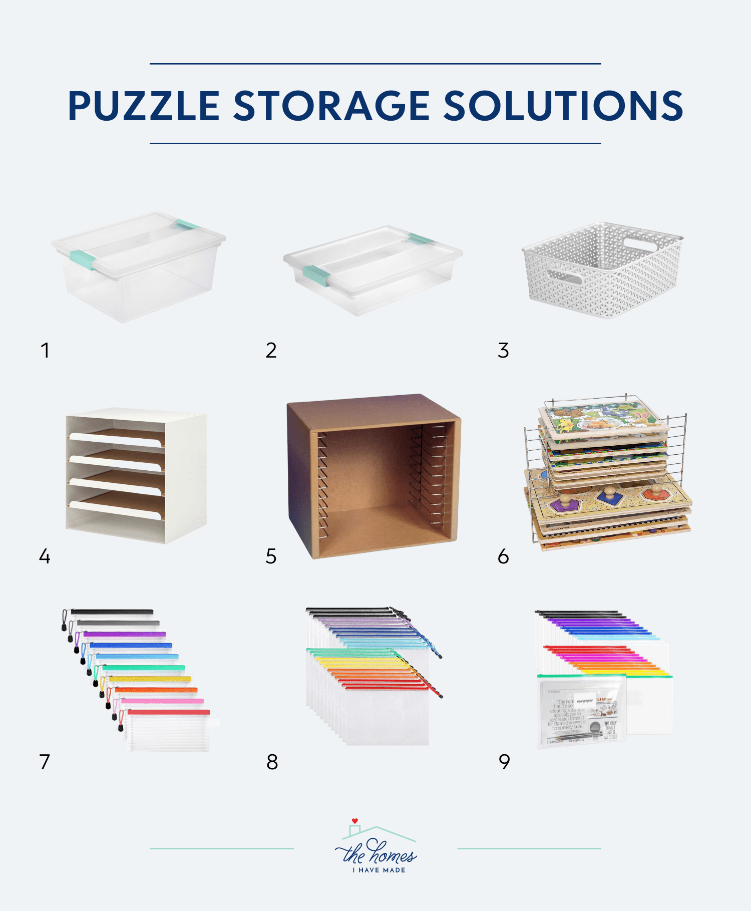 Easy (& Affordable) Ideas for Storing Wooden Kid Puzzles The Homes I