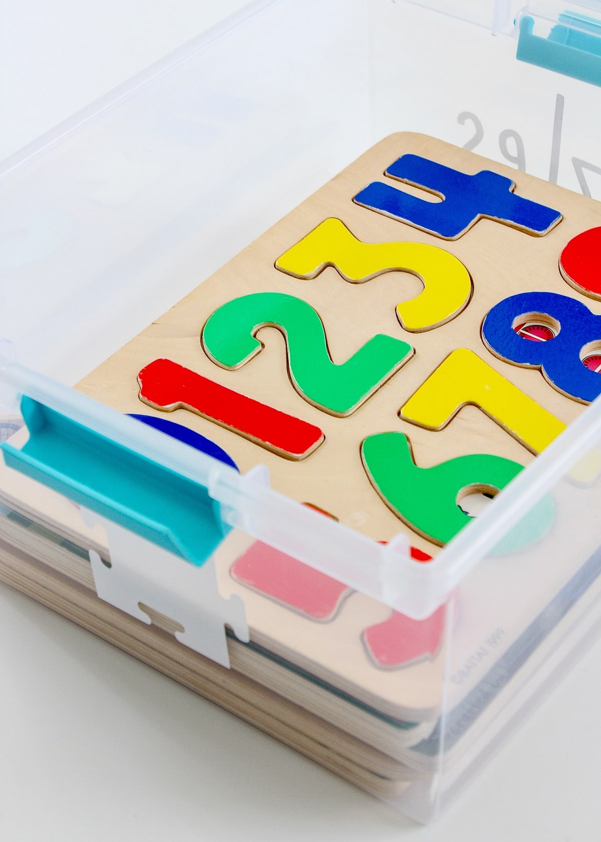 Easy (& Affordable) Ideas for Storing Wooden Kid Puzzles - The