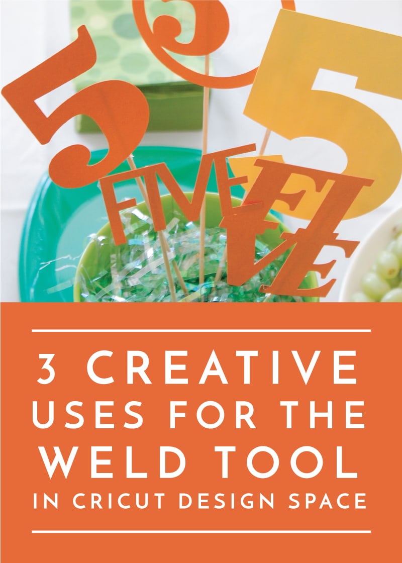 Learn how to use the Weld tool in Cricut Design Space, including 3 creative techniques you may not have tried!