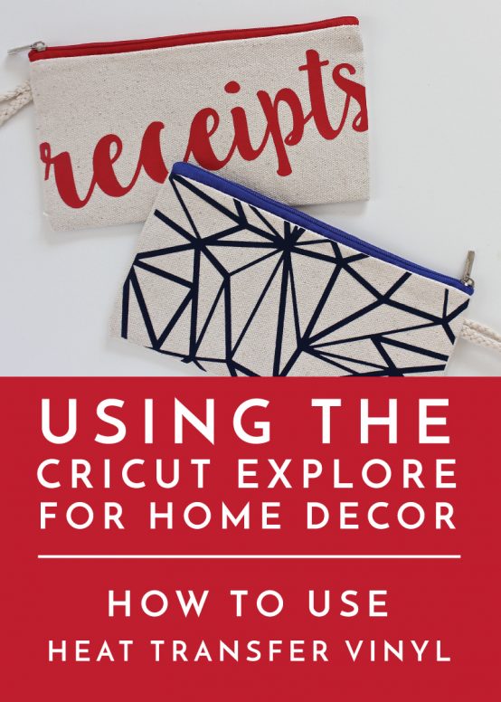 How to Use Heat Transfer Vinyl and Your Cricut Explore