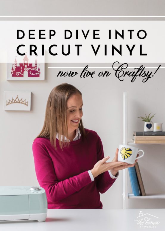 Learn everything you need to know about working with vinyl and your Cricut machine now in this new class on Craftsy!