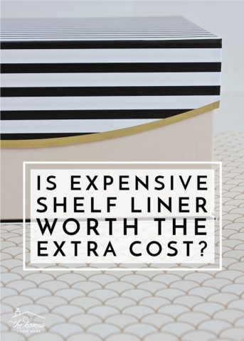 There are lots of different things you can use to line drawers and shelves, including expensive chic shelf liners. Read on to find out if expensive shelf papers are worth the extra cost!