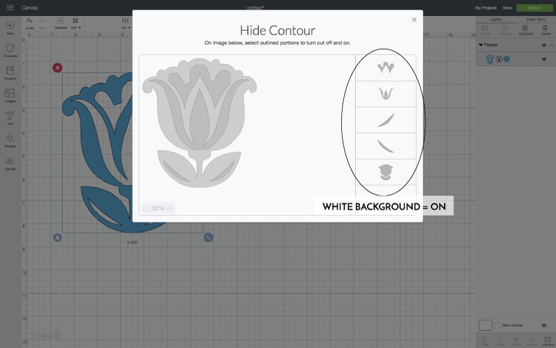 Learn how to use the best and most versatile tool in Cricut Design Space: the Contour Tool! See how to use it to make the most out of every design in your library!