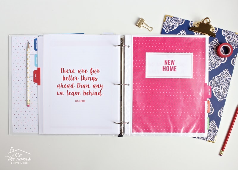 New to The Organization Toolbox Smooth Move Printable Moving Binder