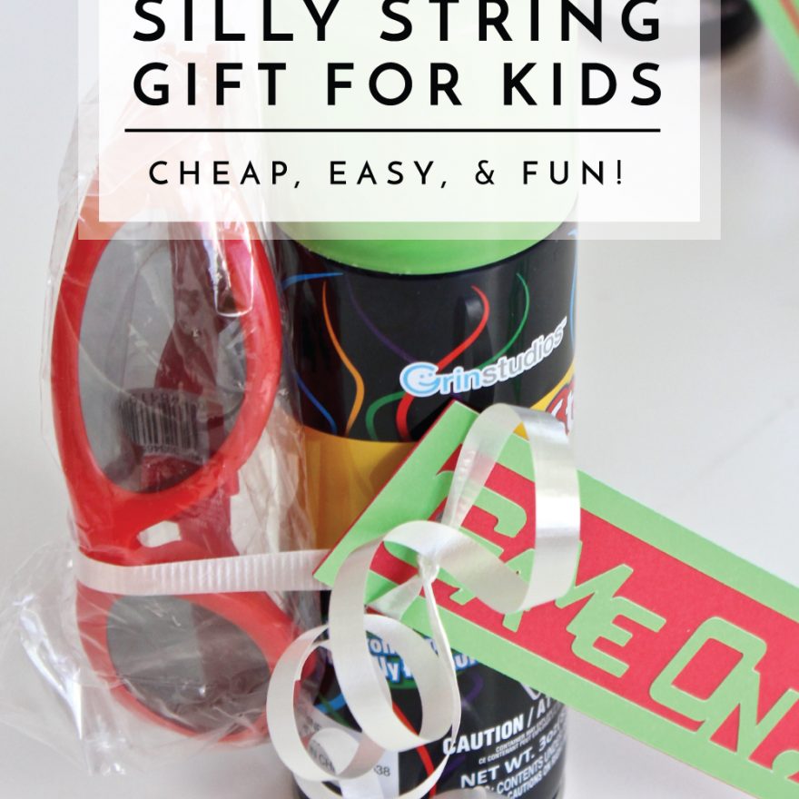 Silly String Gift for Kids! The Homes I Have Made